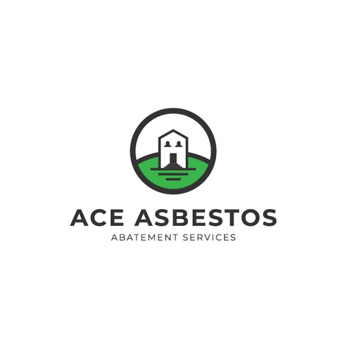 House logo concept for Ace Asbestos