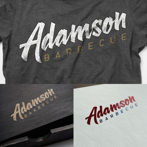 Iconic Logo For Adamson Barbecue 