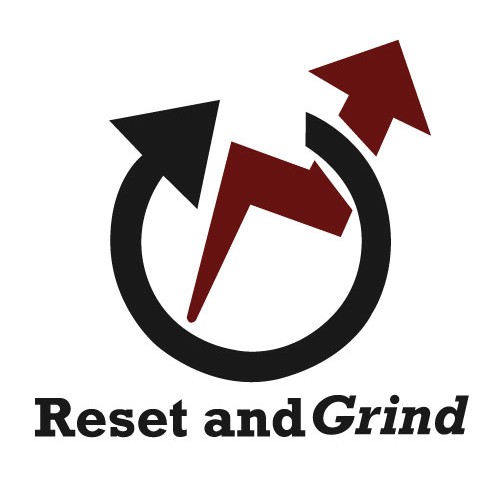 Possible logo for ''Reset and grind''