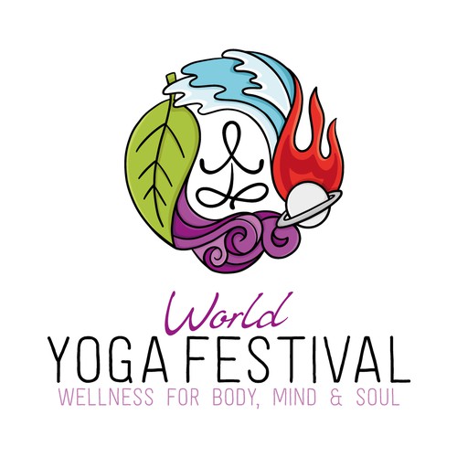 Yoga logo - 4 Elements