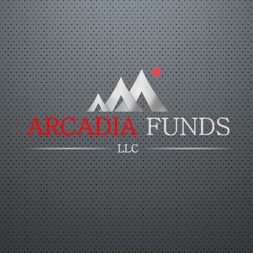 Modern logo design for Arcadia Funds LLC