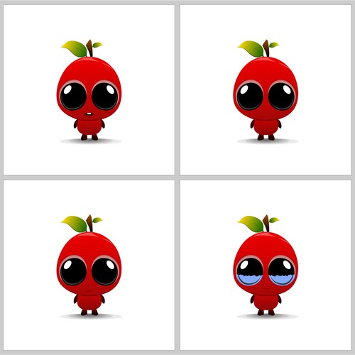 Mascot apple