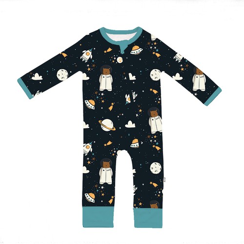 Winning design for baby pajamas