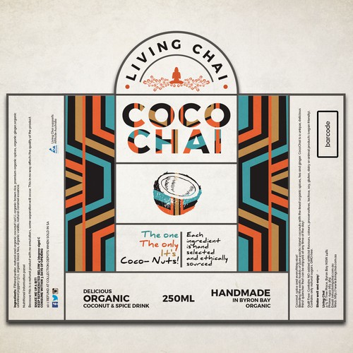 Label design for coco chai