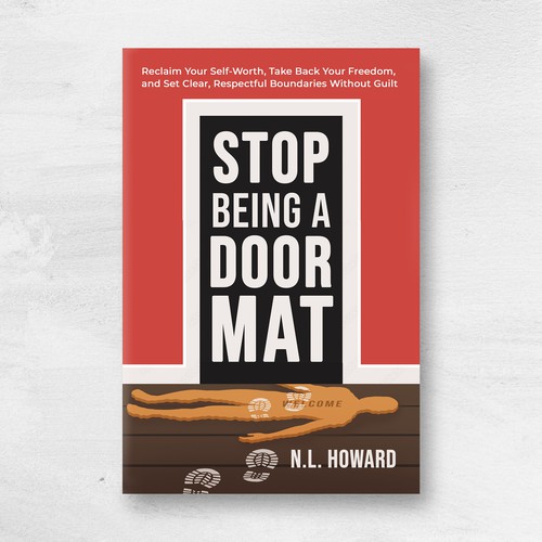 Book cover design "Stop Being A Doormat"