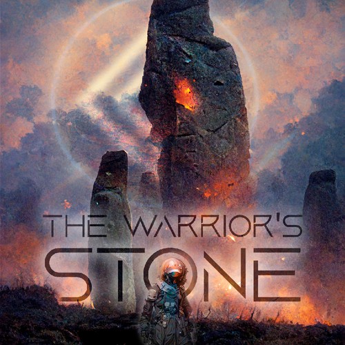 Contemporary SF Cover Using AI Generated Content