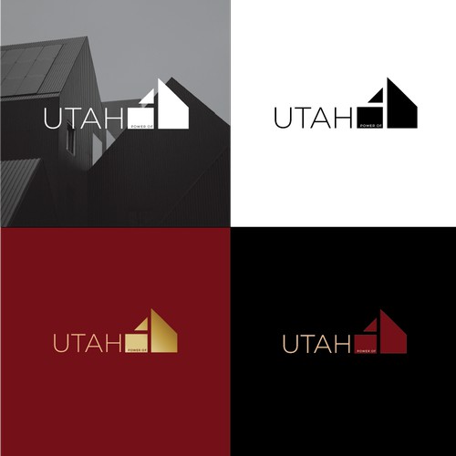 Luxurious Logo for a Real Estate  "UTAH 4"