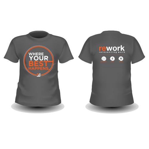REWORK shirt design