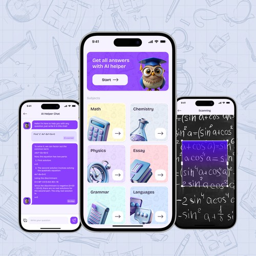 AI Homework Helper App