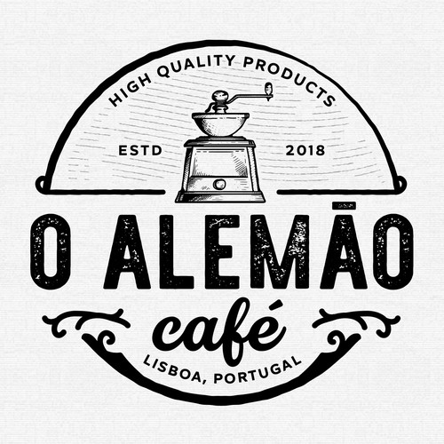 O Alemão um café