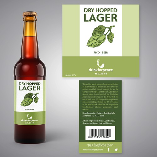 Beer label