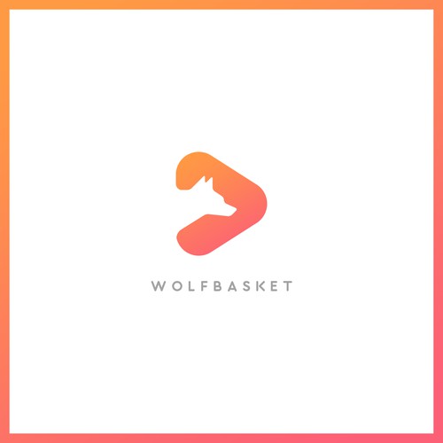 WolfBasket - Logo design