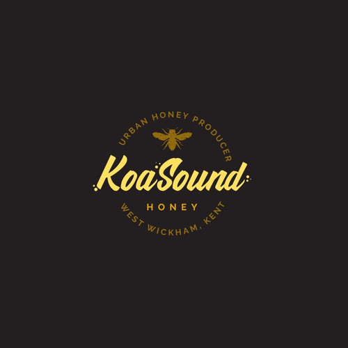 Logo for an Urban Honey producer