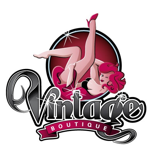 Vintage boutique heeft een nieuw logo nodig