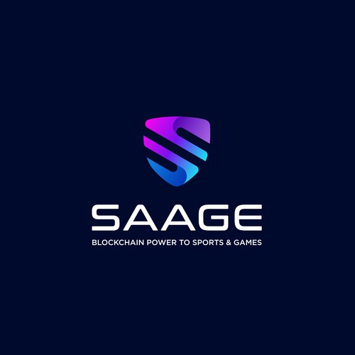 logo for Blockchain company SAAGE