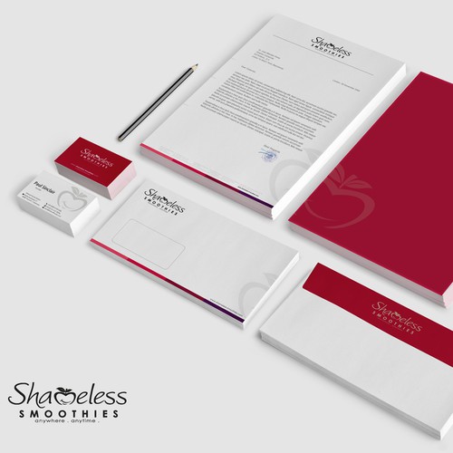  Stationery design for Shameless.