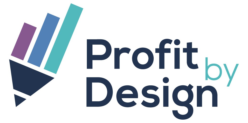 Logo Design for Profit By Design website and book.