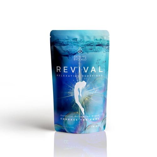 Relaxation Bath Soak Packaging Design