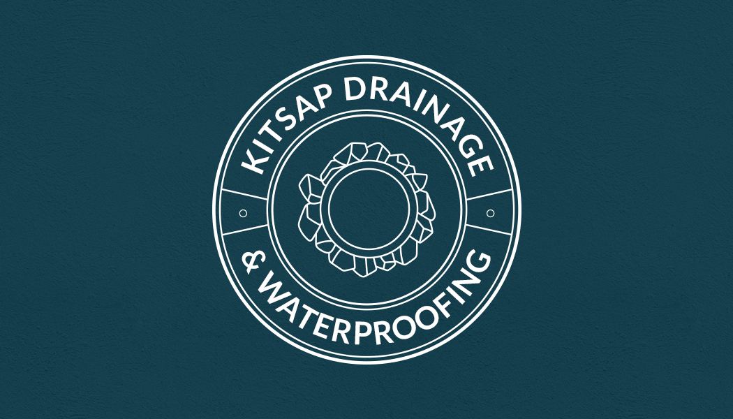 Kitsap Drainage and Waterproofing Business Cards
