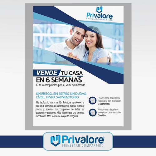 Diseño de un flyer a privalore