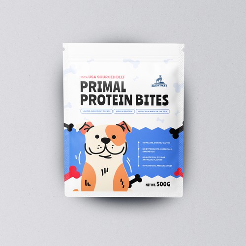 Dog Treat Pouch Packaging