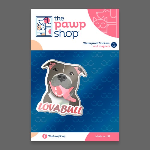 The Pawpm Shop - Waterproof Stickers