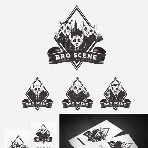 GUARANTEED PRICE - Young, fresh, masculine logo requested for party travel agency