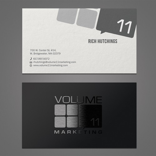 Letterpress Business Card Design