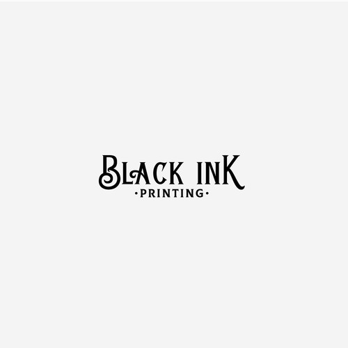 Logo Concept for Black Ink Printing