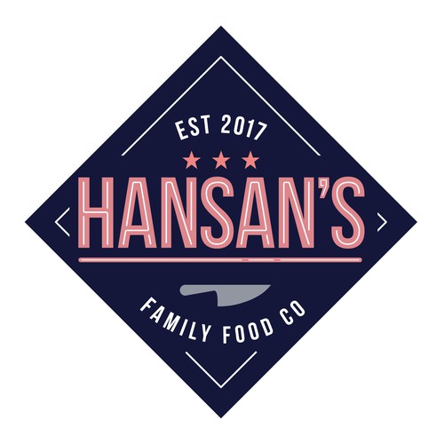 Hansan's Family Food Co - Logo Concept