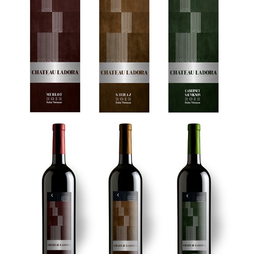 Label design for Chateau Ladora