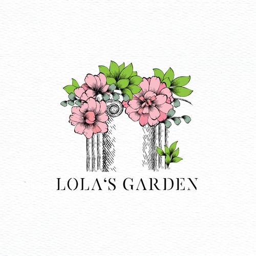 Logo design for floral design company