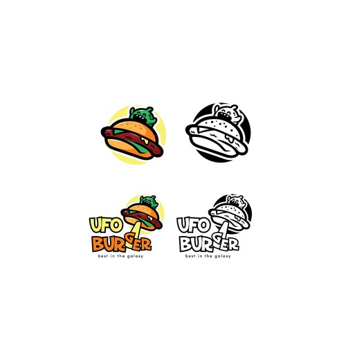UFO Burger logo