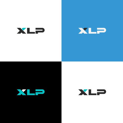 XLP logo Inicial design