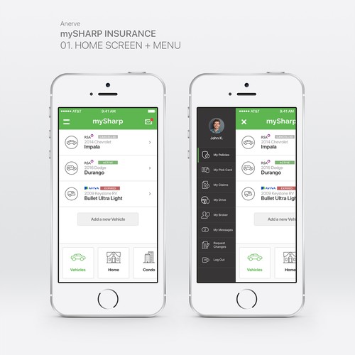 Insurance App Concept