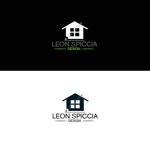 minimalist design with the name as a logo. 