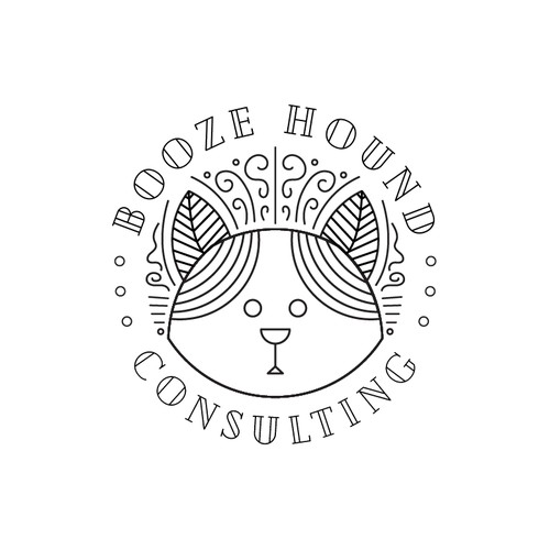 Husky Logo for Bar & Cocktail