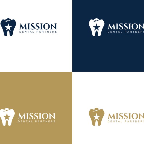 Bold logo concept for mission