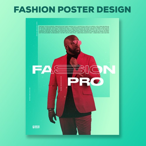 fashion poster design