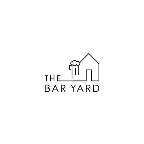 Simple and clean logo for Bar