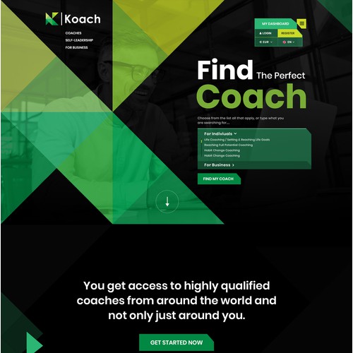 Redesign a global coaching platform