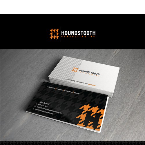 HoundsTooth Consulting Inc. needs a new logo and business card