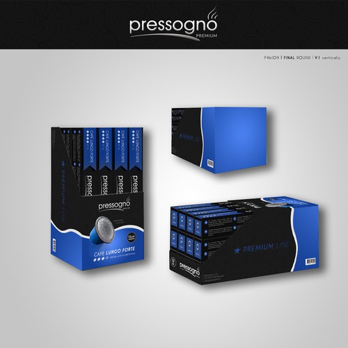 Packaging design for Pressogno Ltd 