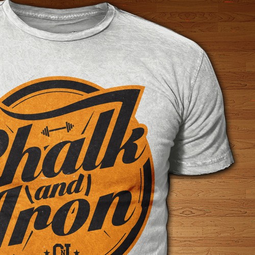 T-shirt design for the fitness minded