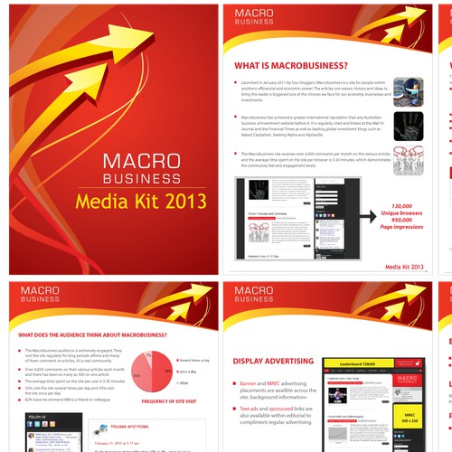 Help MacroBusines with a new design
