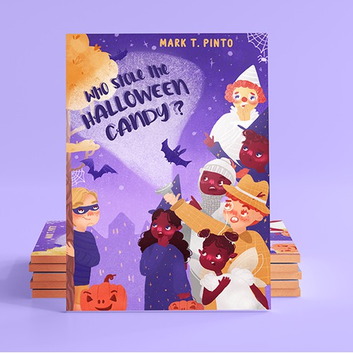 Book Cover Design for Halloween themed story 