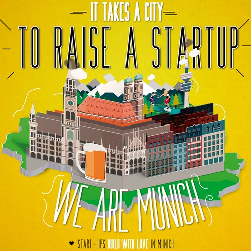 Poster for Start-up company