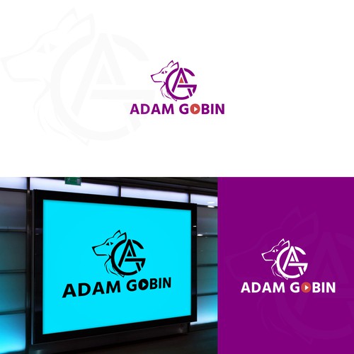 bold and awosome logo adam gobin