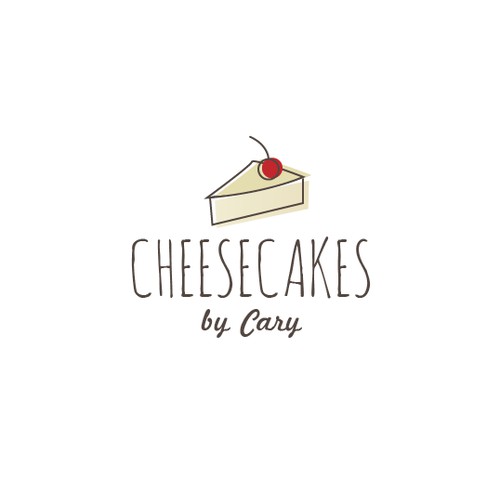 Create an artistic webpage logo for the best cheesecakes ever!