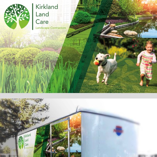 Kirkland Land Care Trailer Wrap